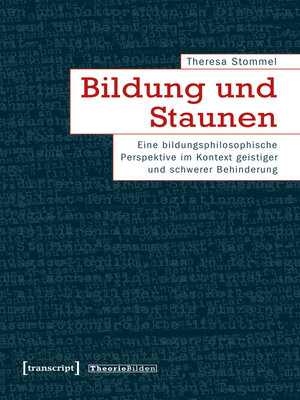 cover image of Bildung und Staunen